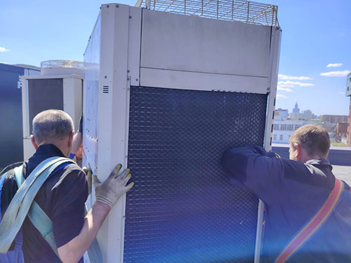 Замена блоков кондиционирования