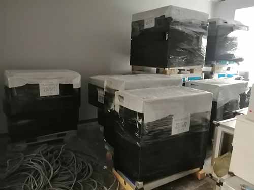 Подъем трансформатора и 10-и вентустановок на 3-й этаж