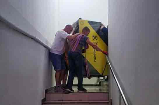 Перемещение банкоматов и сейфов