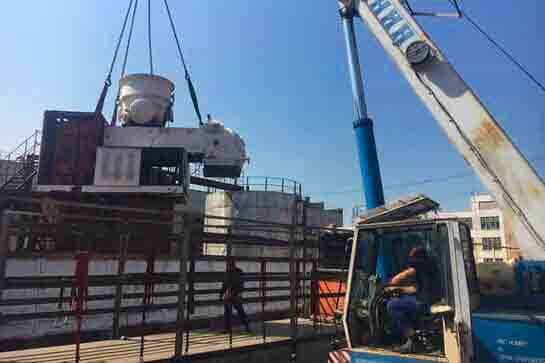 Перемещение промышленного оборудования