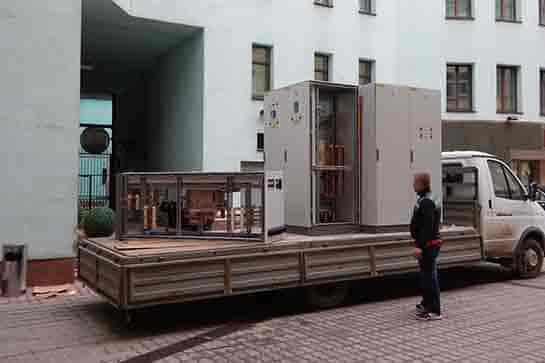 Перемещение серверного и электромонтажного оборудования